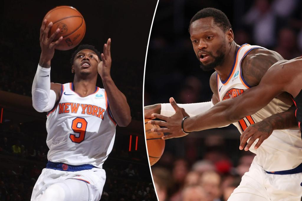 Featured image for "Knicks Dominate Raptors with Balanced Scoring in Impressive Victory"