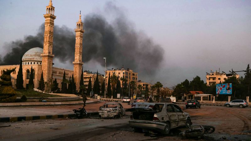 Syrian and Russian Forces Intensify Strikes Amid Rebel Gains in Aleppo