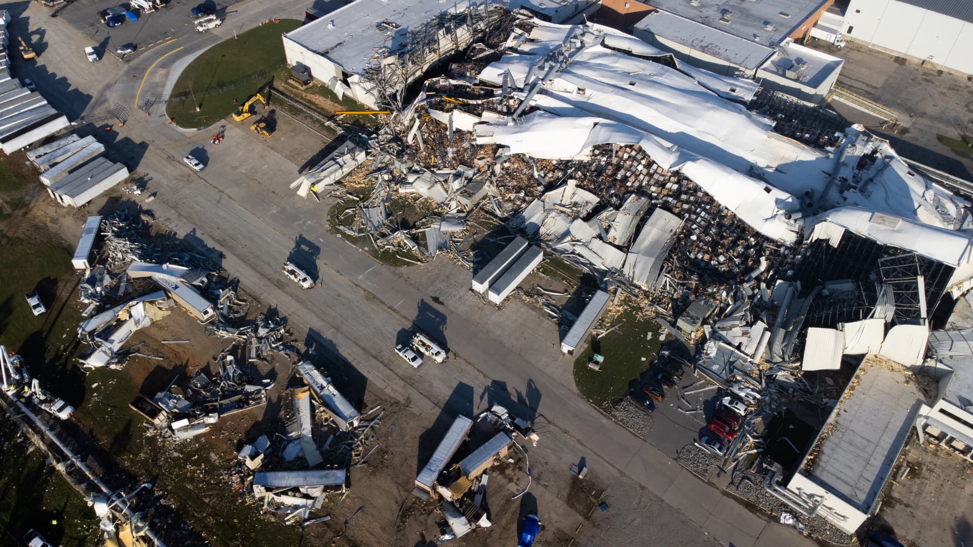 Featured image for "Pfizer Facility Survives Tornado with Minimal Damage, Ensuring Drug Supply"