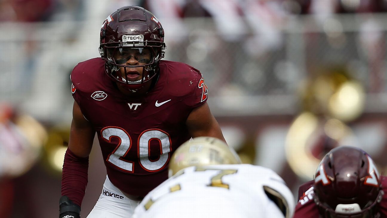 Featured image for Virginia Tech linebacker Caleb Woodson arrested for DWI