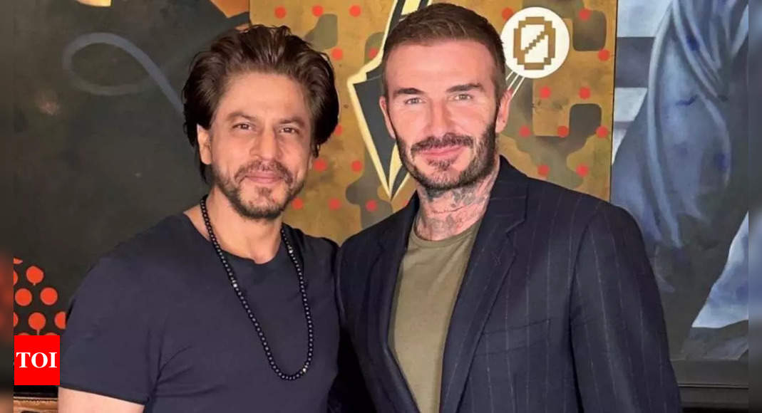 Shah Rukh Khan and David Beckham's Mutual Appreciation and Culinary Delights