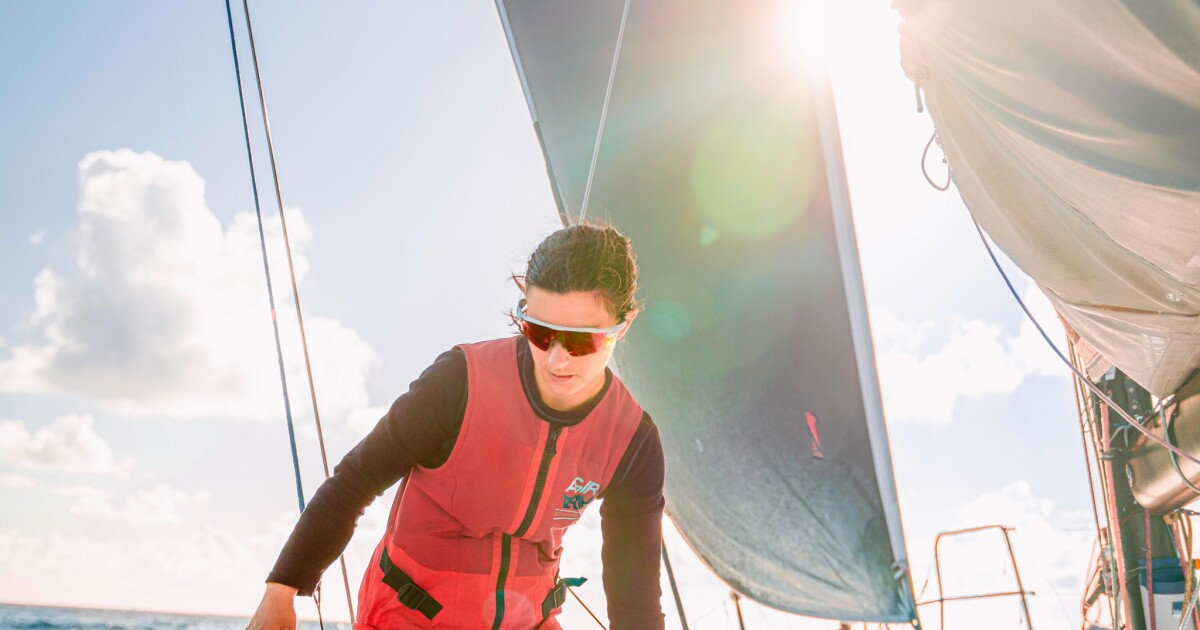Featured image for "Maine Sailor Makes History as First American Woman to Solo Sail Around the World"