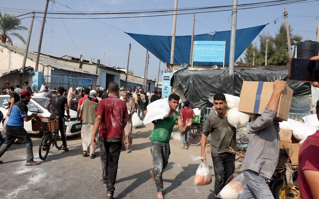 Israel Allows Daily Humanitarian Aid to Gaza Amidst War and Struggles