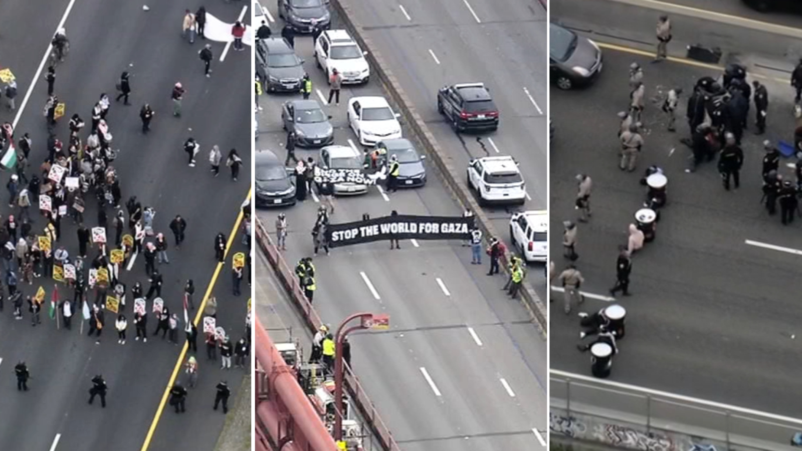 Featured image for Pro-Palestinian Demonstrations Disrupt Traffic in Major U.S. Cities