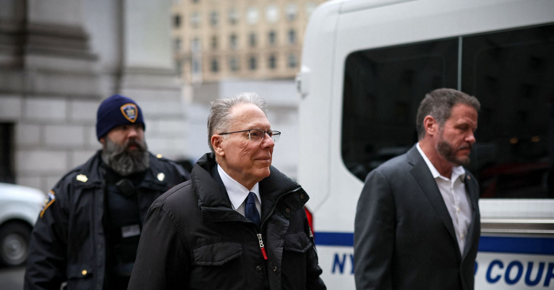 "NRA Chief Wayne LaPierre Testifies on Lavish Spending and Reforms at Graft Trial"