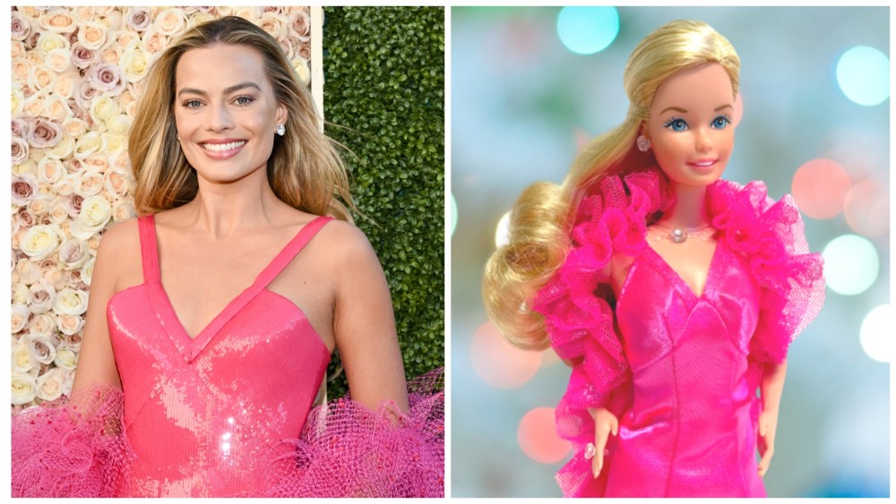 Featured image for "Margot Robbie's Barbiecore Glam at Golden Globes 2024"