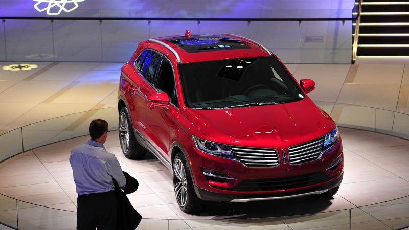 Ford recalls Lincoln SUVs over fire risk, advises owners to park outside.