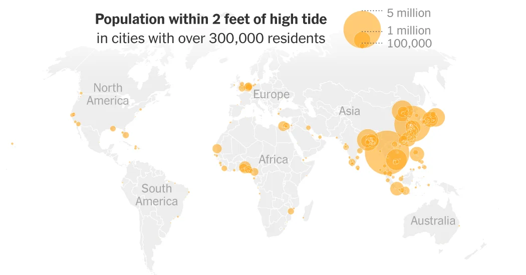Thwaites Glacier Could Lift Global Seas, Redrawing Coastal Maps