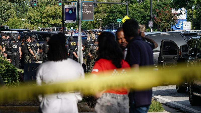 Featured image for Gunfire at CDC in Atlanta Results in Officer's Death and Shooter's Fatality