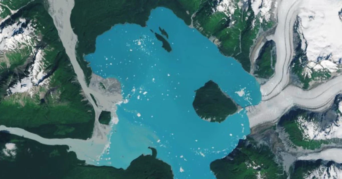 Alaska's Melting Glaciers Form New Island, Satellite Images Reveal