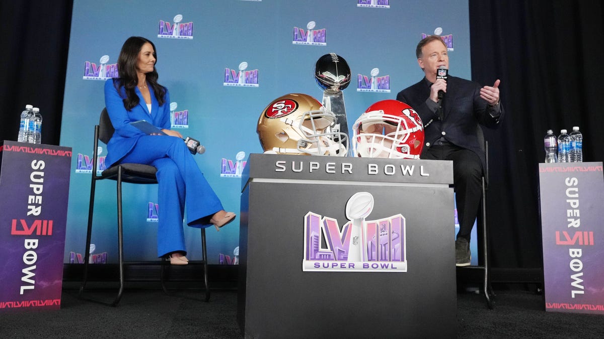 "Roger Goodell dismisses Taylor Swift Super Bowl conspiracy as 'nonsense'"
