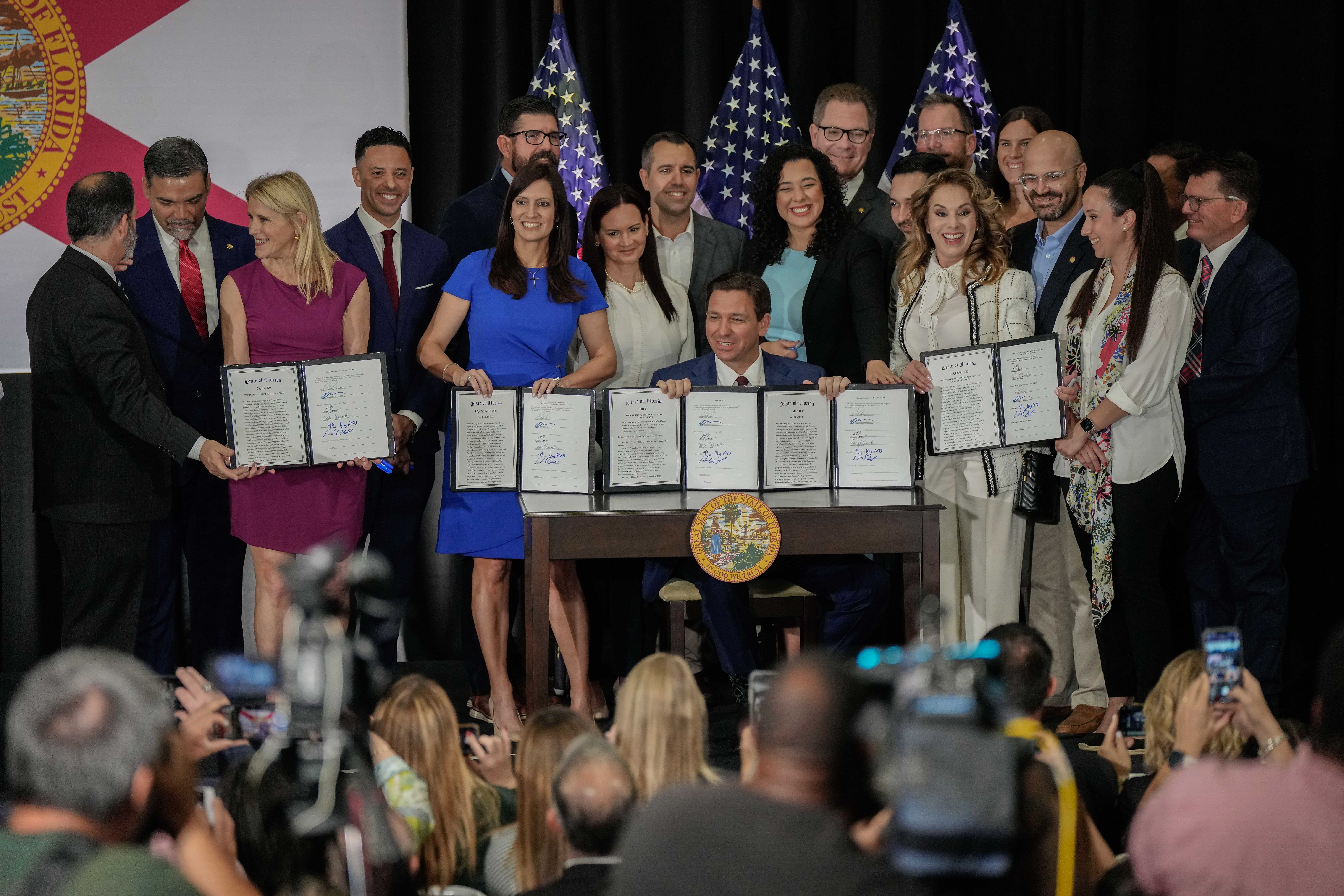 "DeSantis' Controversial Agenda: Guns, Abortion, Disney, and High School Sports"