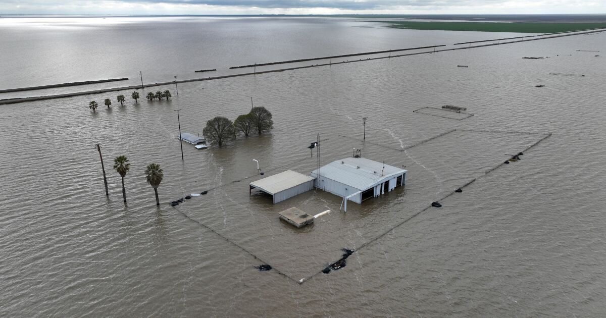 Tulare Lake Resurrected by Record Rains and Snowpack.