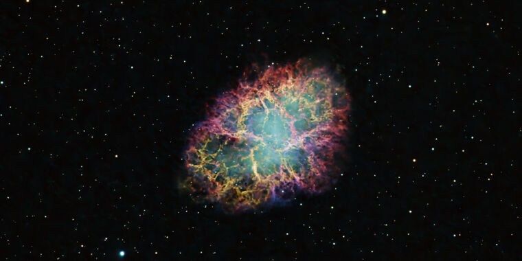 Stargazing Surprise: Astronomers Discover Celestial Crab Far from Ocean Depths