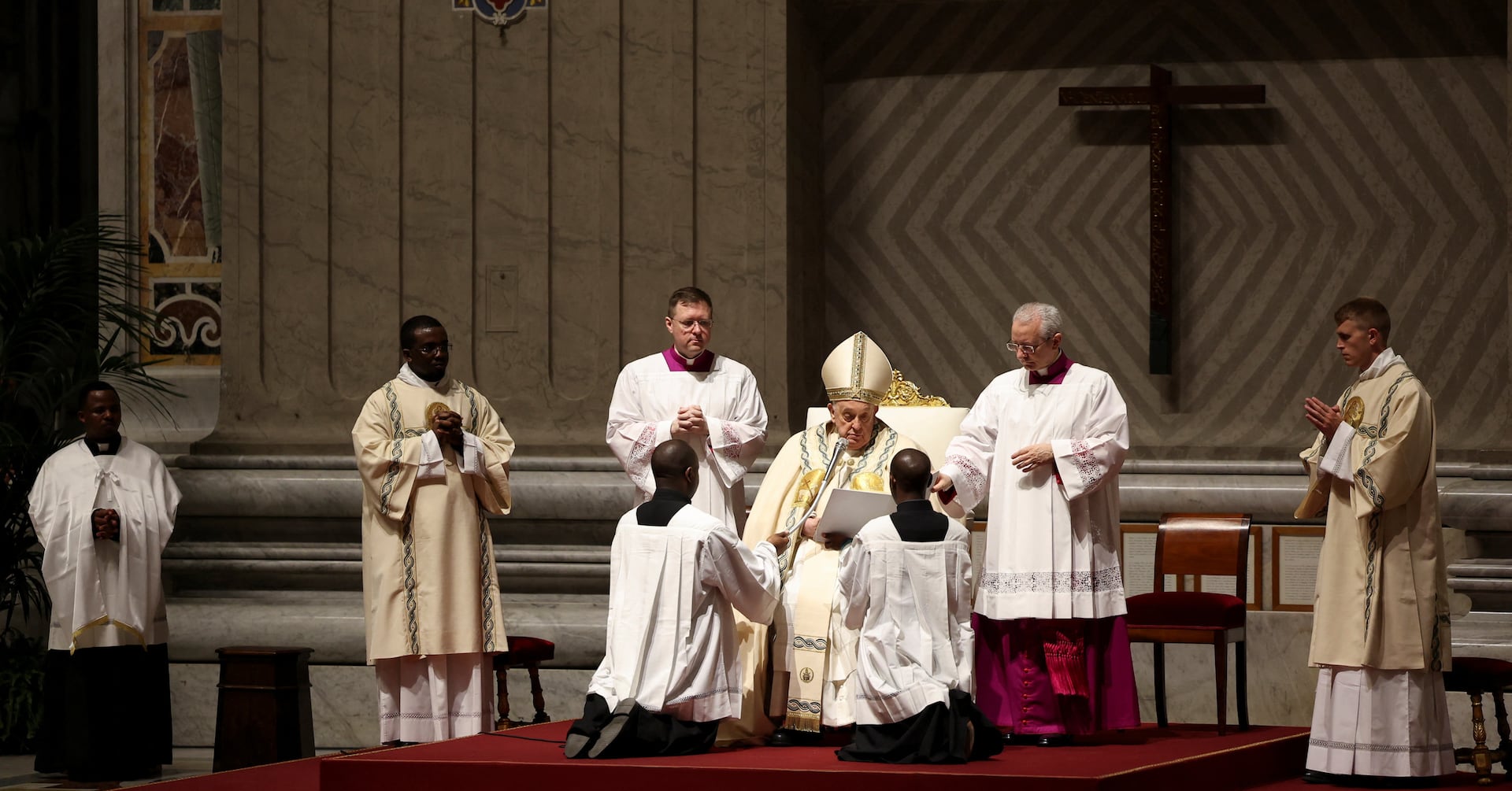 "Pope Francis Leads Easter Services Despite Health Concerns"