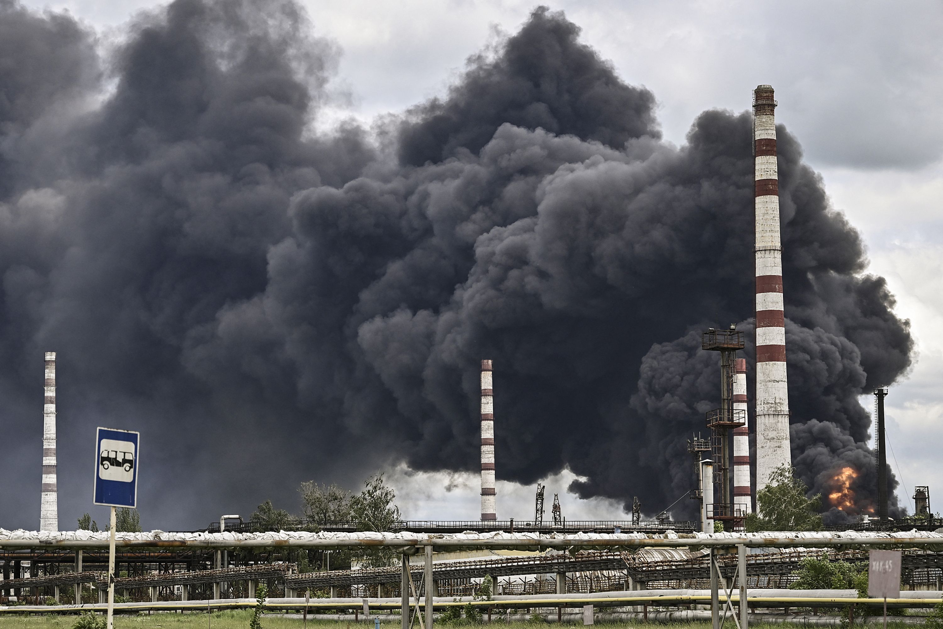 Attacks and Explosions Shake Russia's Oil Industry.