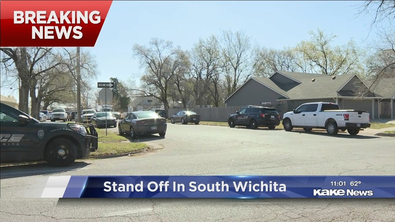 Multiple Standoffs End in Suspect Custody Near Downtown Wichita and Kansas City.