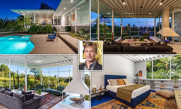 "Brad Pitt's $5.5m 'Steel House': A Peek Inside"