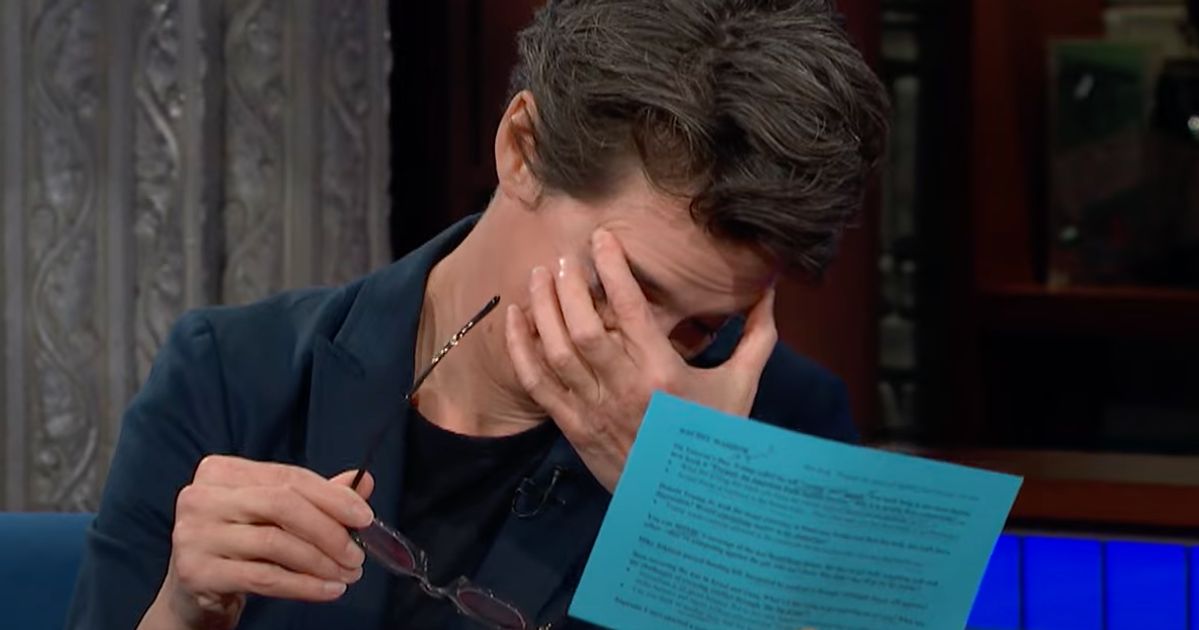 Featured image for Rachel Maddow's Candid Response to Mike Johnson News Speaks Volumes