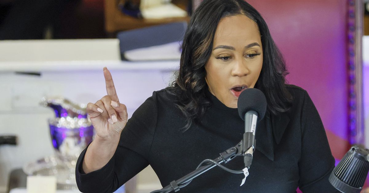 Featured image for "Georgia Trump Prosecutor's Wife Accused of Interfering in Election Case"