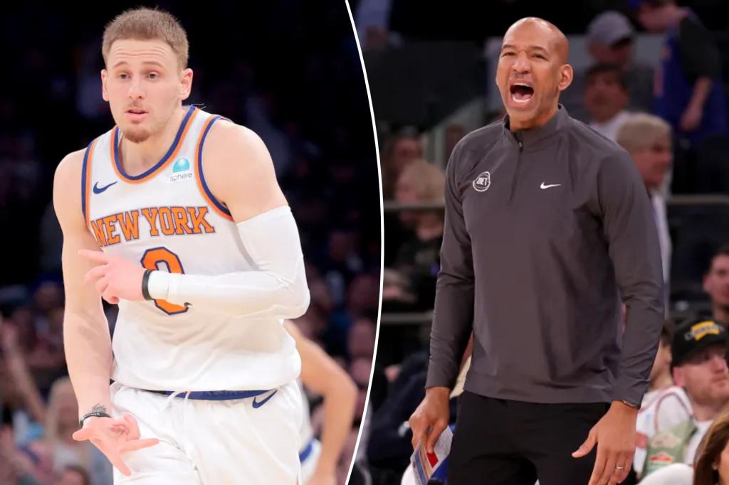 Featured image for "Monty Williams Criticizes Donte DiVincenzo's Record-Breaking Performance Against Pistons"