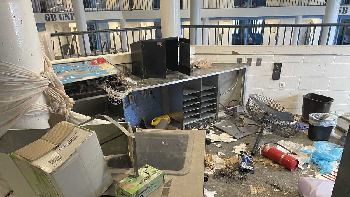 "Inside Look: Aftermath of Bristol County Jail Standoff Revealed in Photos"