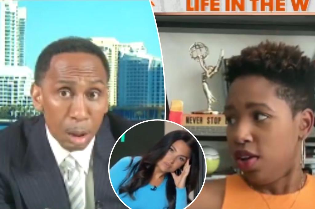 Featured image for Stephen A. Smith and Monica McNutt Clash Over WNBA Coverage on 'First Take'
