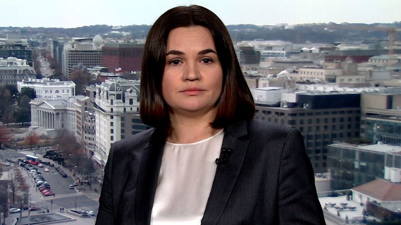 Exiled Belarusian Opposition Leader Urges US Support to Protect Eastern Europe