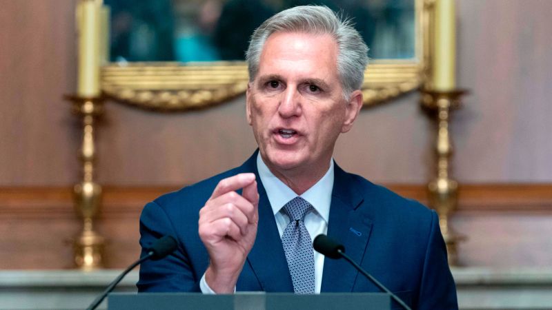 "McCarthy Allies Consider Nominating Him for Speaker, Highlighting Tension with Scalise"