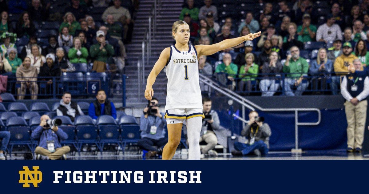 Featured image for Notre Dame Secures Win at JMU with Record-Setting Performance
