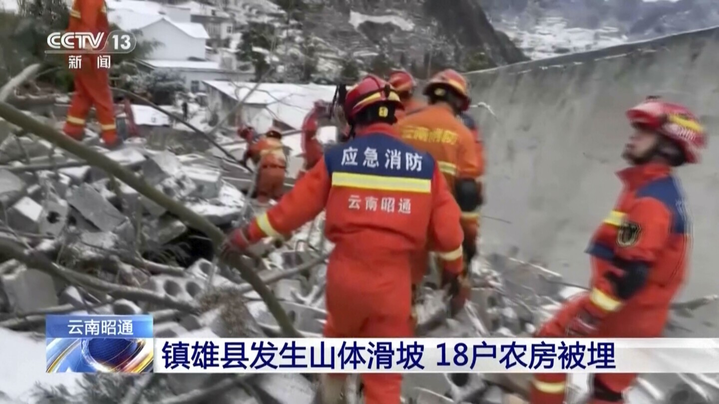 Dozens Buried in Deadly Yunnan Province Landslide