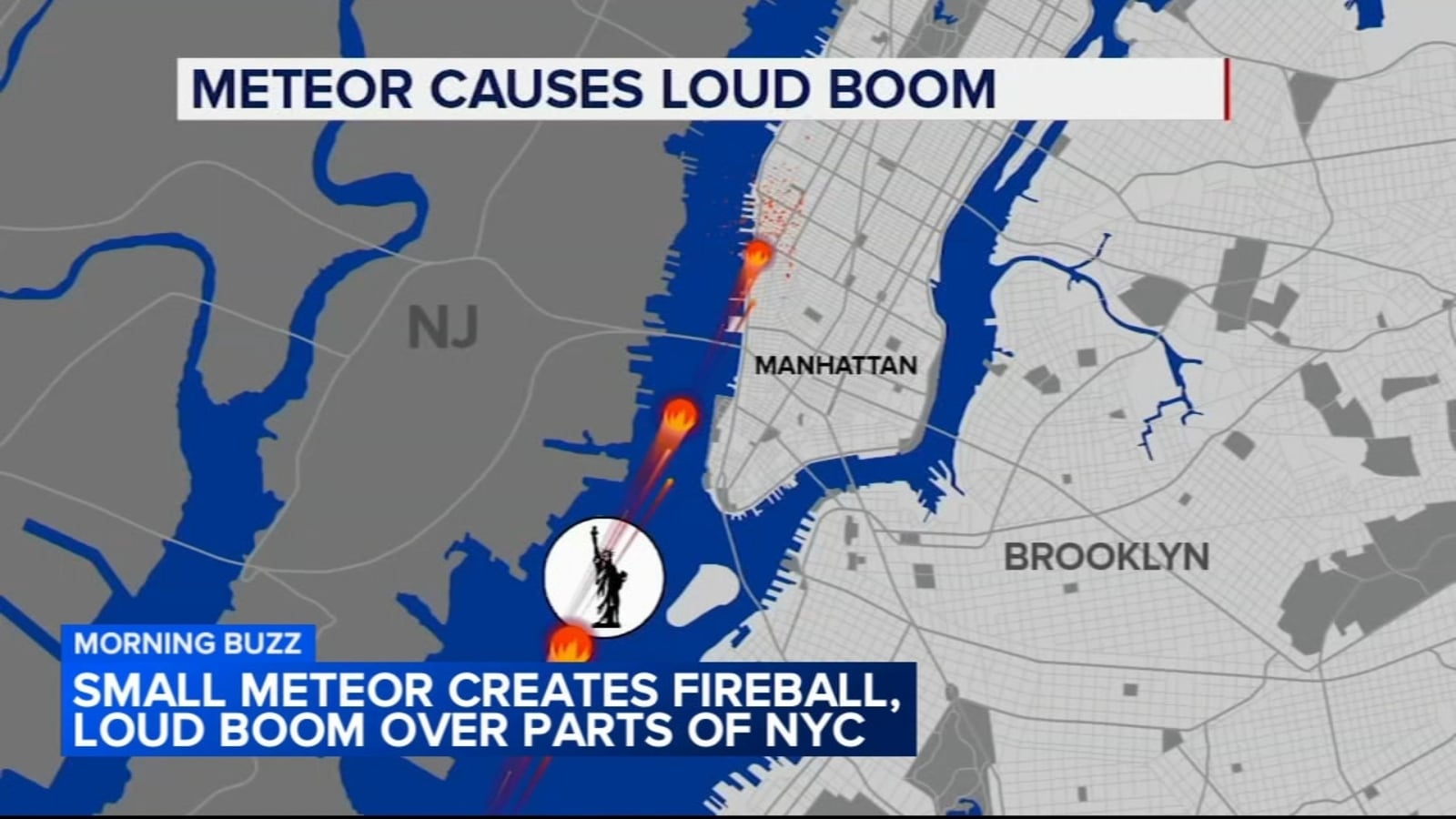 Meteor Fireball Causes Boom Over NYC and NJ, NASA Confirms