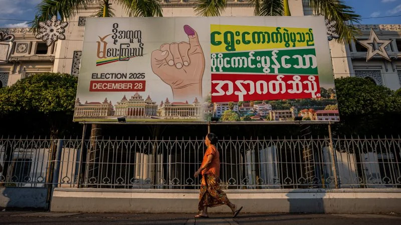 Featured image for Myanmar's Controversial Elections Amid Ongoing Civil War
