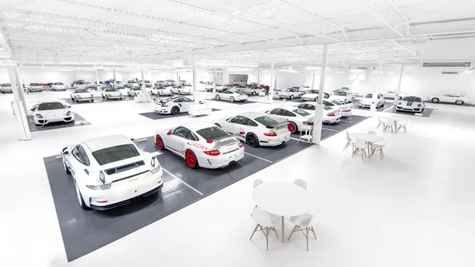 Featured image for "Rare White Porsche Collection Set for December Auction"