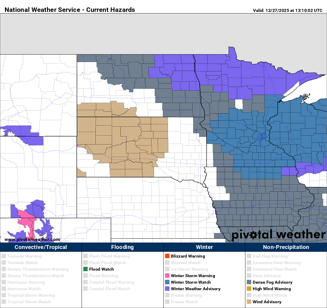 Featured image for Weekend Weather: Fog, Cold, and Brief Warmup Ahead