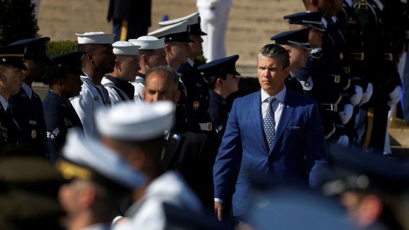 Hegseth Calls Unprecedented Military Summit in Virginia