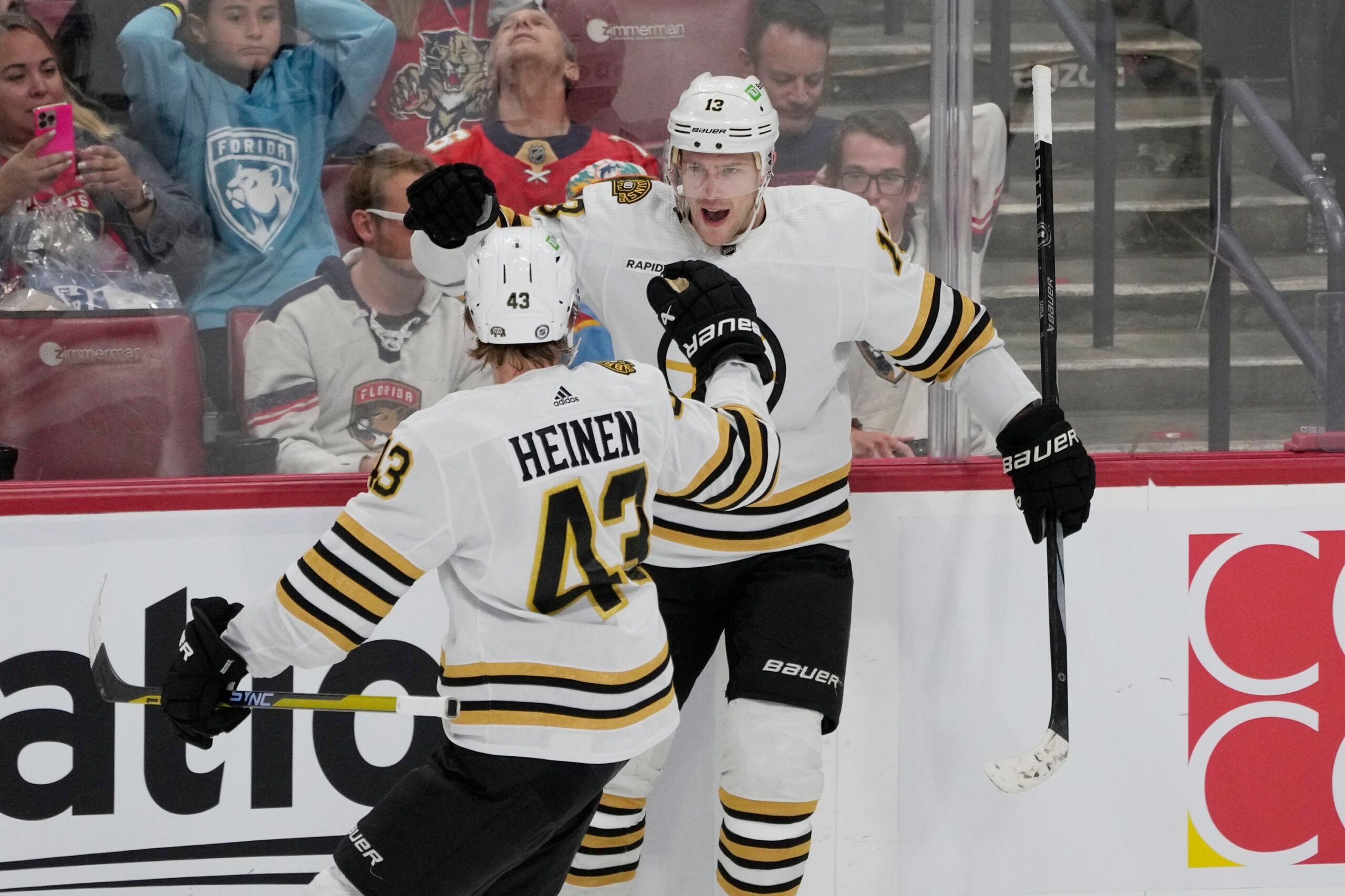 Featured image for Bruins Triumph over Panthers in Intense Match