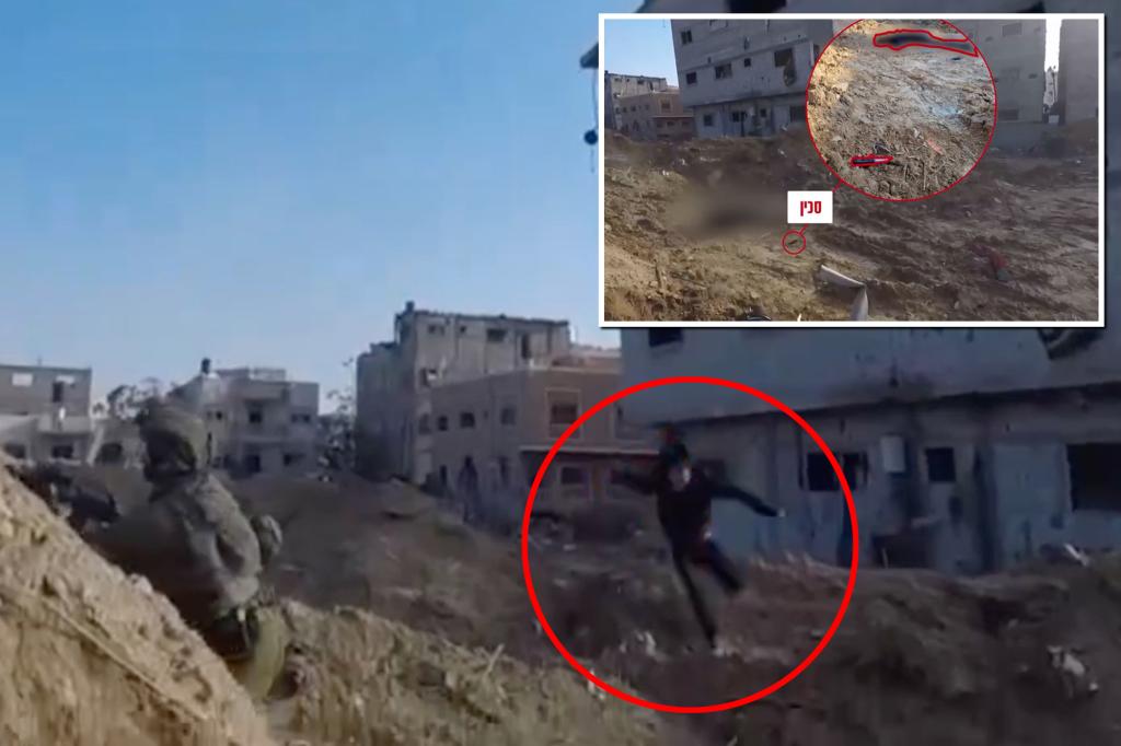 IDF Body Camera Captures Close Combat with Hamas Terrorists