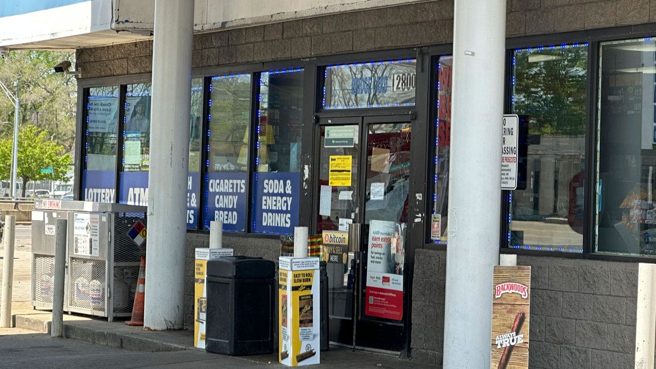 Gas station clerk charged for locking customers in before shooting.