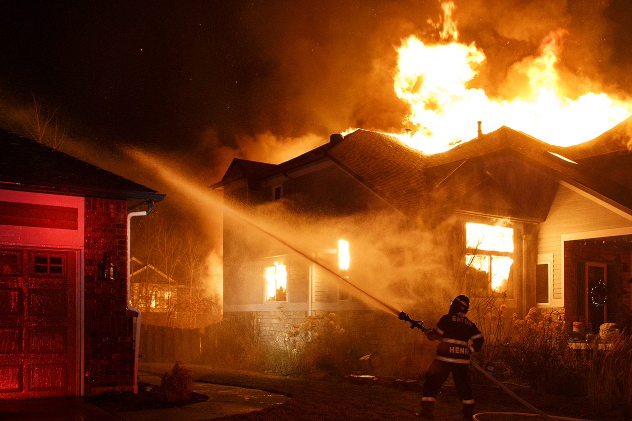 Featured image for Dual Causes Identified for Marshall Fire: Reignited Burn and Xcel Power Line Spark.