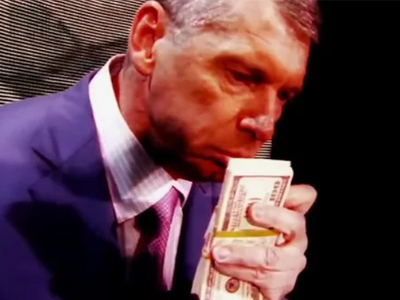 Vince McMahon Takes Charge Backstage at WrestleMania 39.