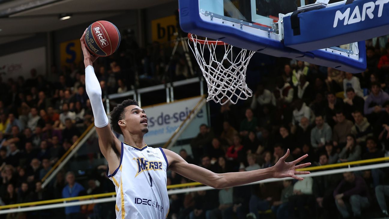 Featured image for NBA Draft Combine 2023: Top Prospect Wembanyama Skips, Jackson-Davis and Hood-Schifino Invited.