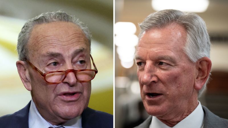 "Tuberville's Blockade on Military Promotions Sparks Senate Action"