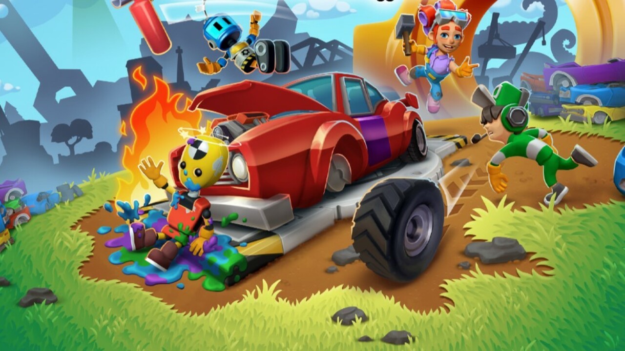 "Manic Mechanics: A Chaotic Couch Co-op Game for Nintendo Switch"