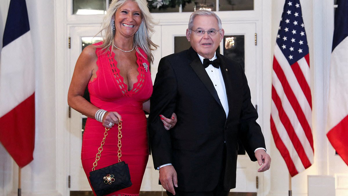 "Senator Menendez's Wife's Gold Bars Linked to Bribery Scheme, Prosecutors Allege"