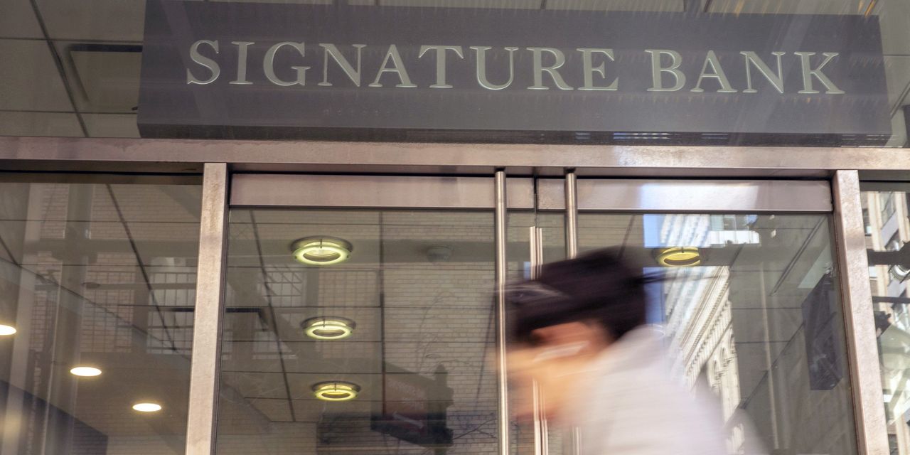 Signature Bank's Crypto Exposure Rises Amid Real-Estate Lending Slowdown.