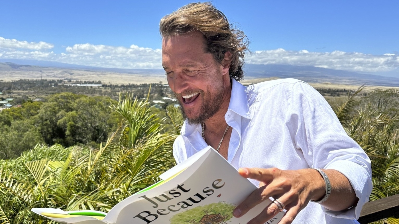 Featured image for Matthew McConaughey Inspires with New Children's Book 'Just Because'