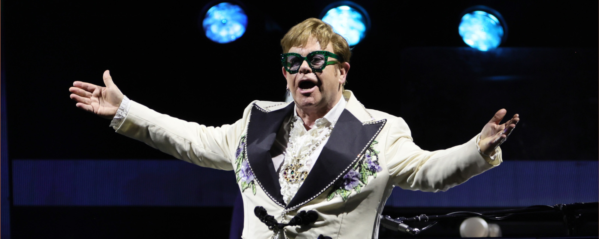 Featured image for Elton John's Epic Farewell Tour Concludes with Iconic "Goodbye Yellow Brick Road" Performance