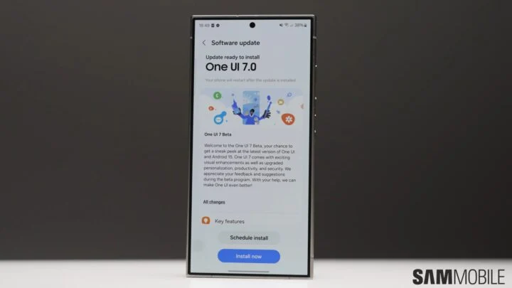 Featured image for Samsung's One UI 7 Beta: Early Arrival and iOS Inspirations