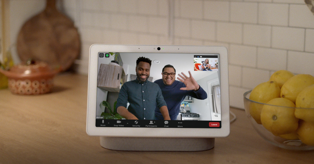 Nest Hub Max to Remove Google Meet and Zoom Support